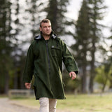 Swanndri Mens Mosgiel Wool Bushshirt with Zip-up Front - Wild & Moor