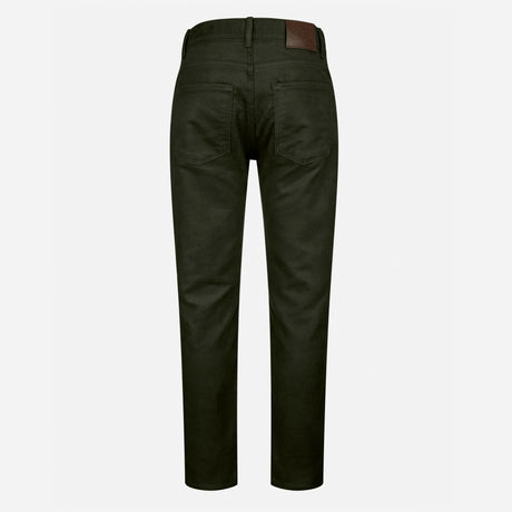 Hoggs of Fife Carrick Technical Stretch Moleskin Jean, Olive - Wild & Moor