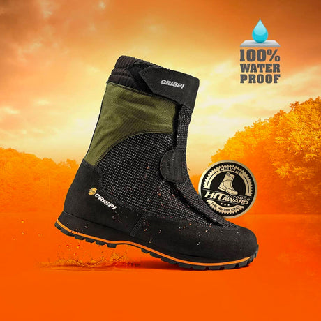 Crispi Highland Mid GORE-TEX Black Green Boot - Wild & Moor