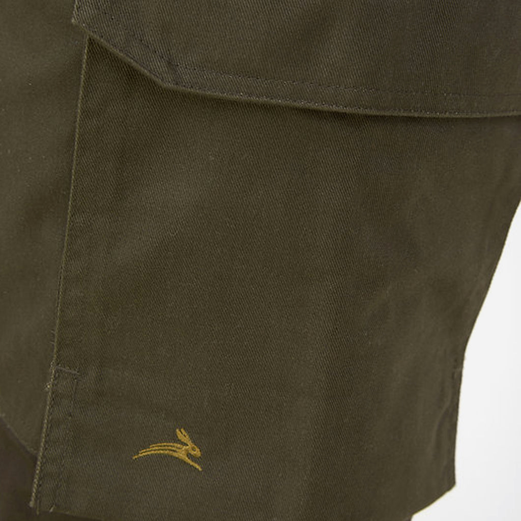 Cargo Pocket of Harehill Ridgegate Cargo Pocket Trousers, Forest Shade - Wild & Moor