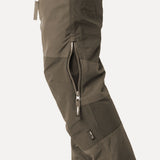 Knee Zip on Harehill Waterproof Ridgegate Trousers, Cedar - Wild & Moor