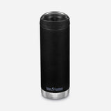 Klean Kanteen 473ml TKWide Insulated Coffee Tumbler with Café Cap Black - Wild & Moor