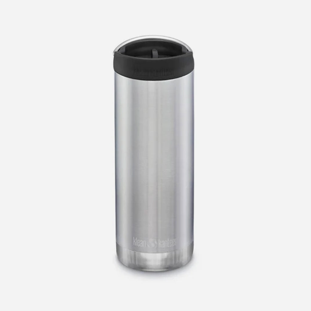 Klean Kanteen 473ml TKWide Insulated Coffee Tumbler with Café Cap Brushed Stainless - Wild & Moor