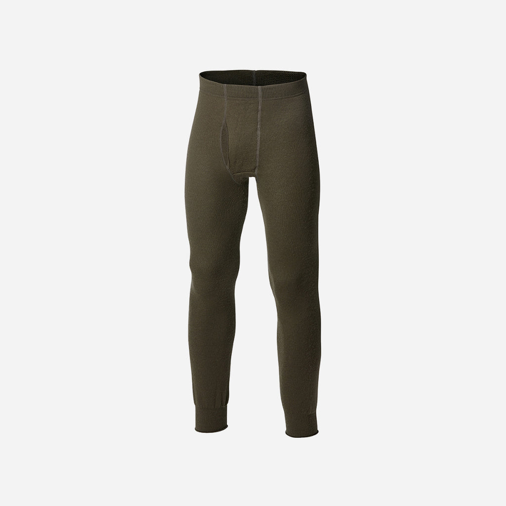 Woolpower Ullfrotte Original Long Johns with Fly - 400g - Green